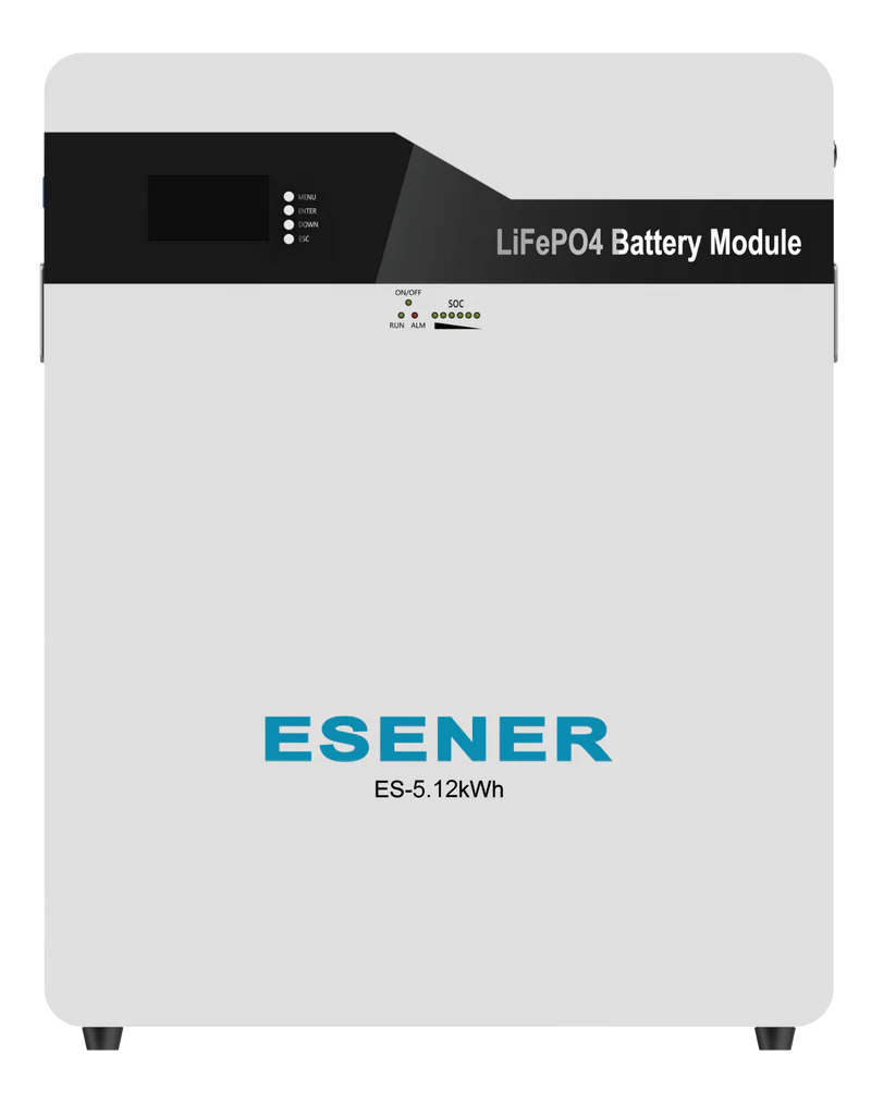 Esener 5.12kwh 51.2v 100Ah LiFePO4 Battery - Image 2