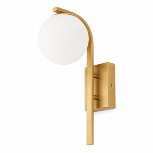 Curved Wall Light - Gold