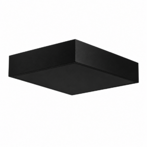Matt Black Aluminium Wall Fitting