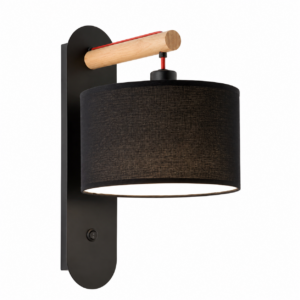 Langham Wall Light With Fabric Shade